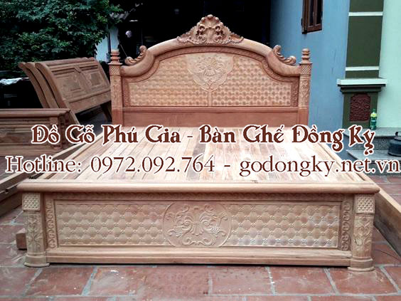 giường ngủ gỗ tự nhiên